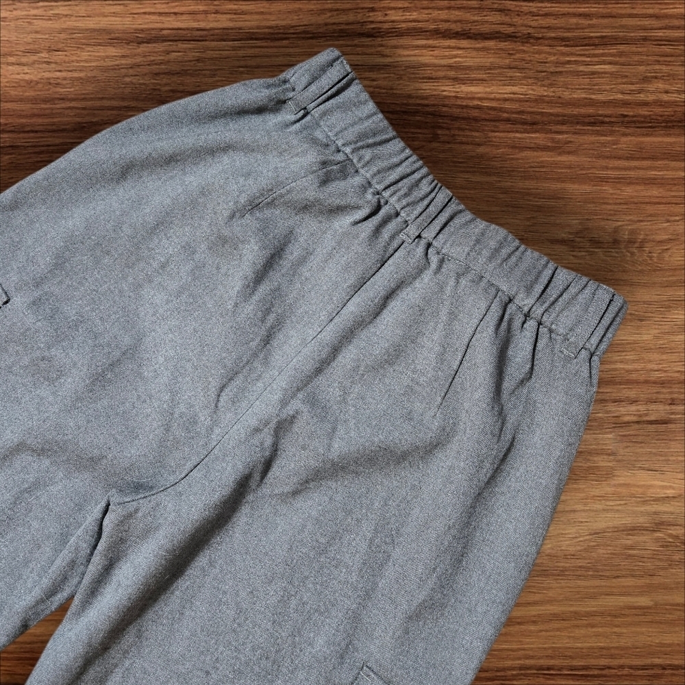 Hollister Uktra Hi Rise Wide Leg Gray Trouser Dress Pants - Picture 3 of 7